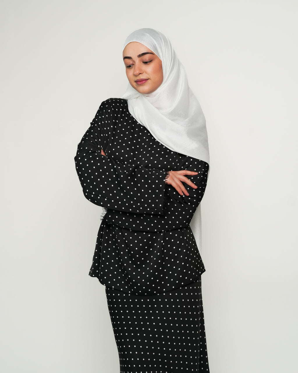 Polka Dot Set - Black