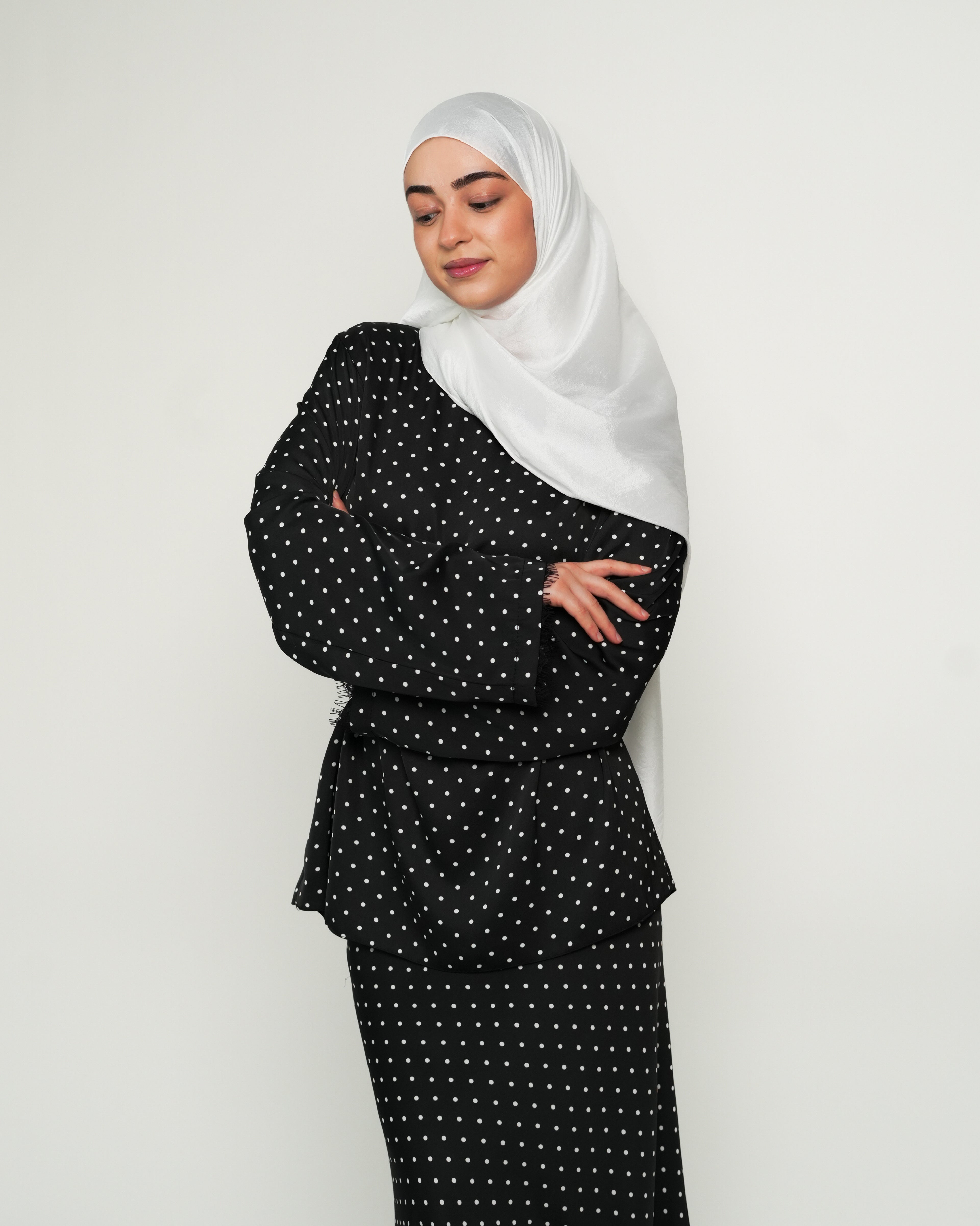 Polka Dot Set - Black