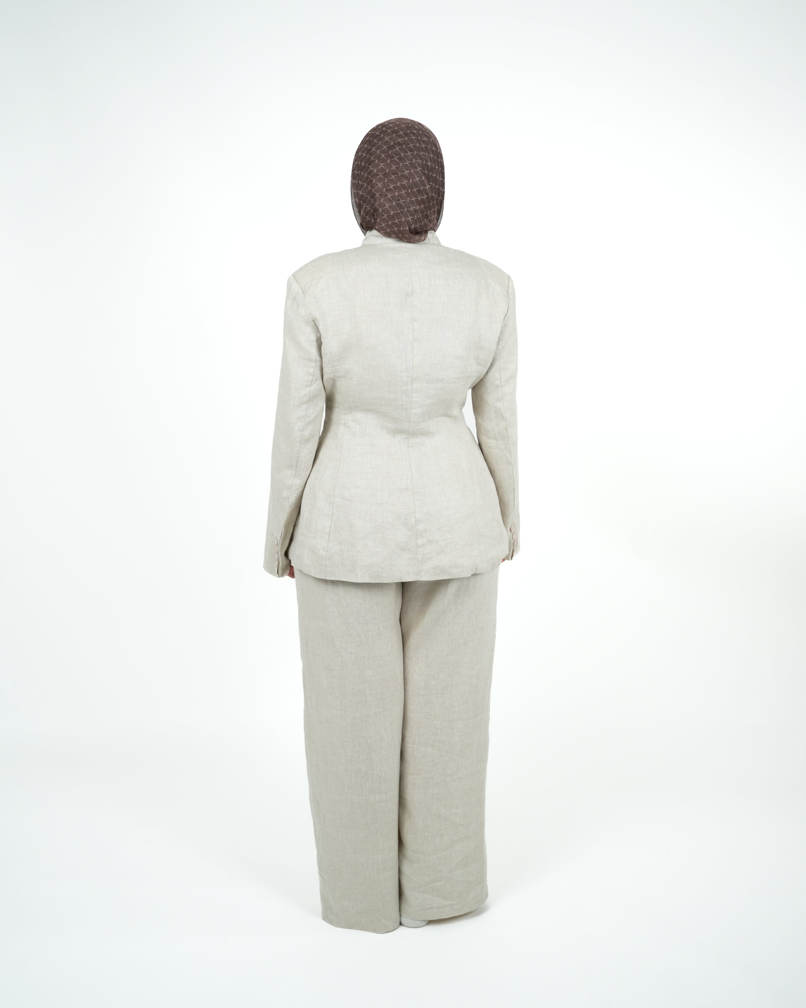 Linen Tailored Set